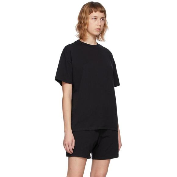 Essentials Women’s 3-Pack Black Jersey T-Shirt Size XS - Picture 2 of 11